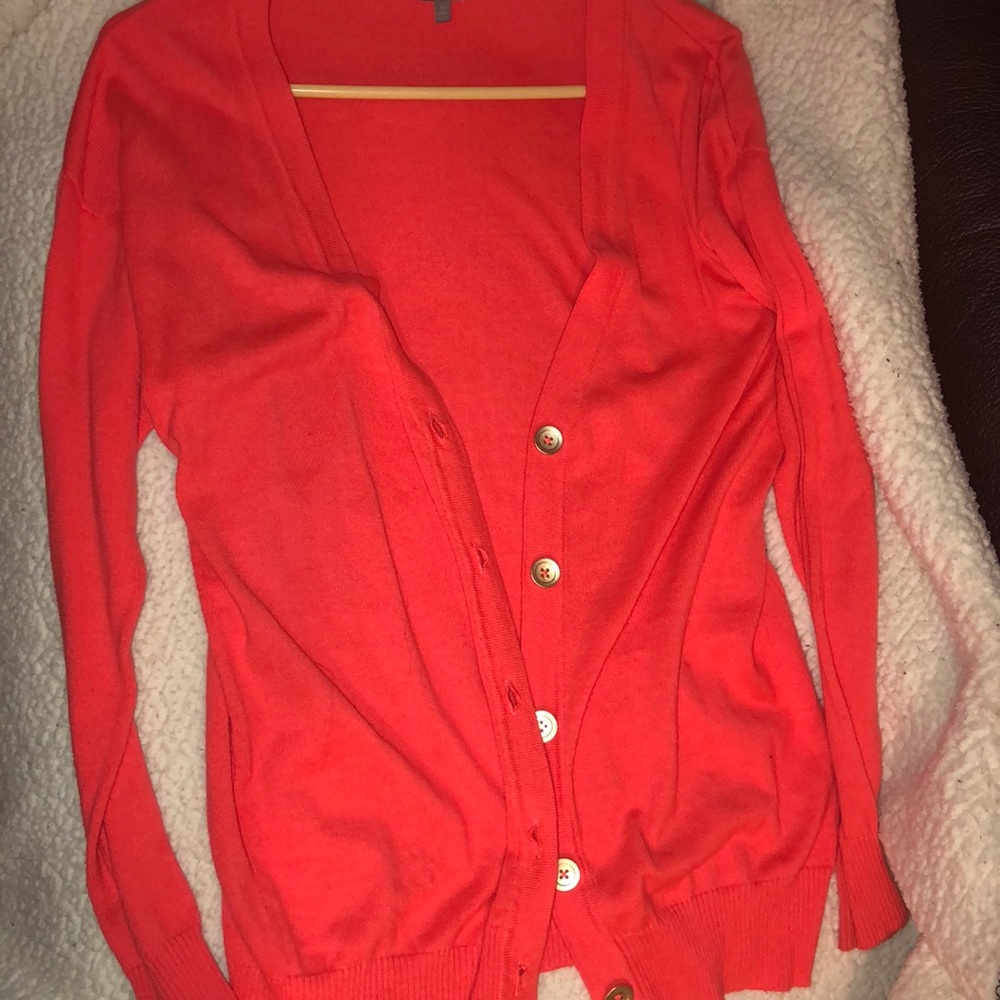 Salmon cardigan